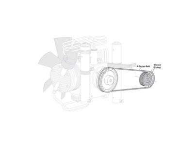 Pulley Diesel Gas Mch13
