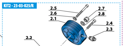 Spare Part - 3rd Stg New Head Kit MCH13/16