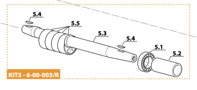 Spare Part - Crankshaft Kit MCH6