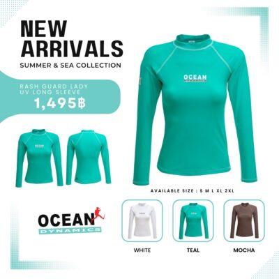 Ocean Dynamics Ladies Rash Guard 2023 Long Sleeve